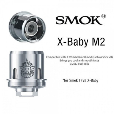 Coils TFV8 X-Baby-M2 0.25Ω - Smoktech