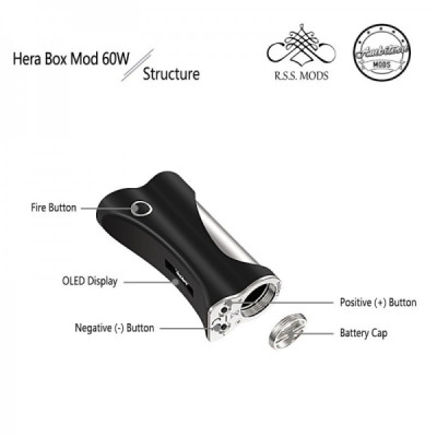 Box Mod Hera 60W  by Ambition Mods and R.S.S. Mods