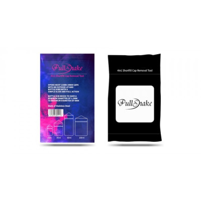 PullShake 4-in-1 Shortfill Cap Removal Tool