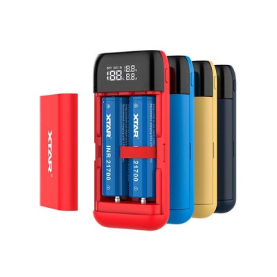 XTAR PB2S Φορτιστής μπαταριών & Powerbank