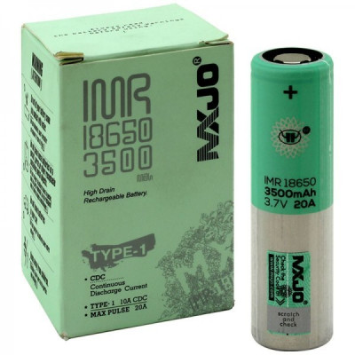 Μπαταρία 18650 3500mAh 20A 3.7V - MXJO