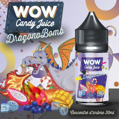 ΑΡΩΜΑ Dragonobomb 30ml - WOW by Candy Juice