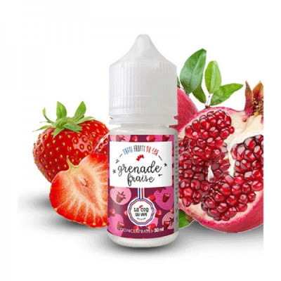 ΑΡΩΜΑ Grenade Fraise 30ml - Le Coq Qui Vape