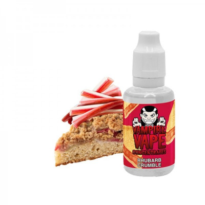 ΑΡΩΜΑ Rhubarb Crumble 30ml - Vampire Vape
