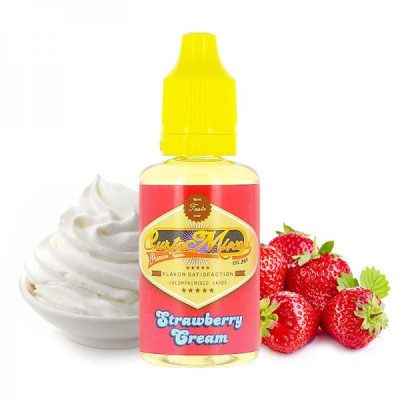 ΑΡΩΜΑ Strawberry Cream 30ml - Customixed