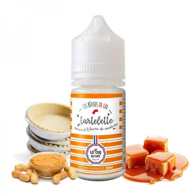 Άρωμα Tartelette Caramel Beurre de Cacahuète - Le Coq Qui Vape