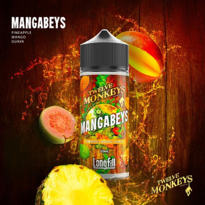 12 MONKEYS CLASSIC MANGABEYS (120ML)