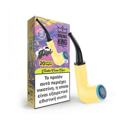 Neon Pipe Vanilla Cream Cigar  2ml 20mg- Aroma King