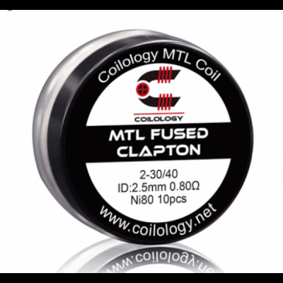Coilology MTL Fused Clapton coil Ni80