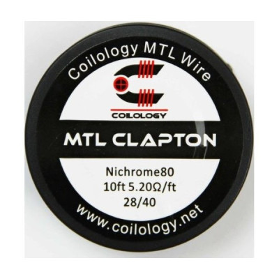 Coilology Wire MTL Clapton -  Ni80 Ga 28/40