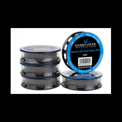 Vandy Vape Superfine Mtl Fused Clapton Wire Ni80