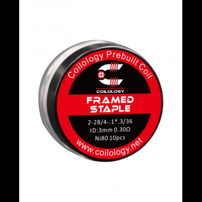 Coilology Framed Staple coils 0.3ohm Ni80