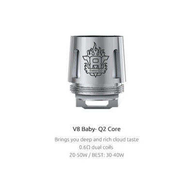 Smok TFV8 Baby Q2 Coils 0.6Ohm