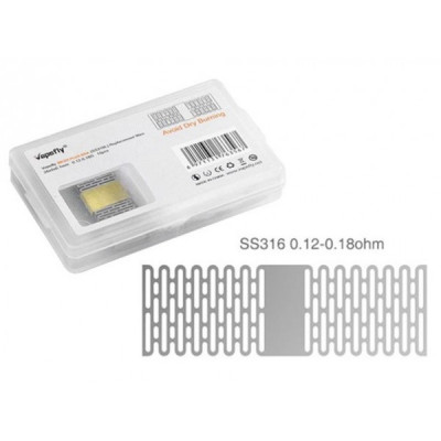 Vapefly Mesh Plus Replacement Mesh Coil 0.12-0.18ohm SS316