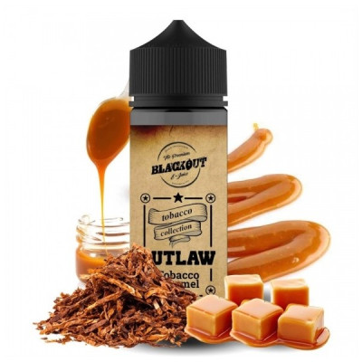BLACKOUT FLAVOR SHOT OUTLAW TOBACCO CARAMEL 120ML