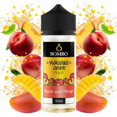 Bombo Wailani Juice Peach and Mango  (120ML)