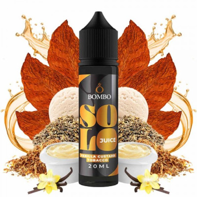 BOMBO SOLO JUICE VANILLA CUSTARD TOBACCO 60ML
