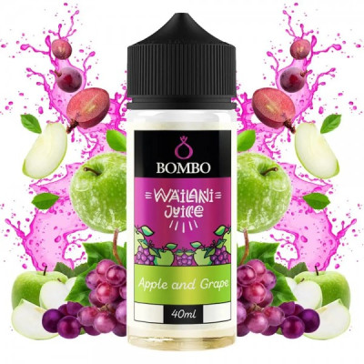 Bombo Wailani Juice Apple and Grape  (120ML)
