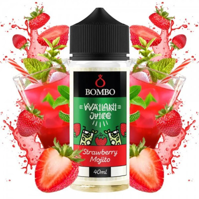 Bombo Wailani Juice Strawberry Mojito (120ML)