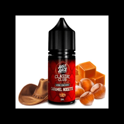 CARAMEL NOISETTE CONCENTRATE CLASSIC CLUB JUST JUICE 30ML