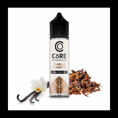 Dinner Lady Core Flavour Shot Vanilla Tobacco 60ml