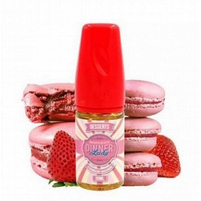 Dinner Lady Desserts Strawberry Macaroon 30ml