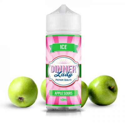 Dinner Lady Flavour Shot Apple Sours Ice (120ML)