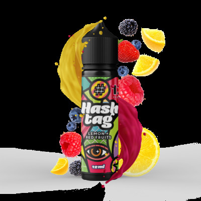 FLAVORSHOTS - HASHTAG -13 LEMON + RED FRUITS (ICE) 12/60 ML