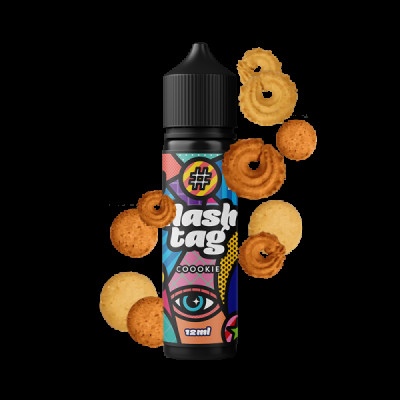 FLAVORSHOTS - HASHTAG -18 COOOKIE 12/60 ML