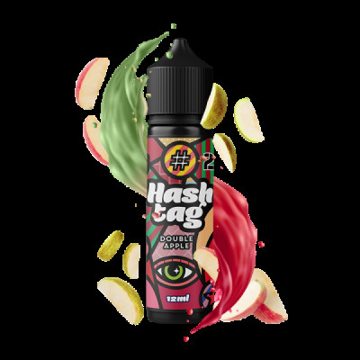 FLAVORSHOTS - HASHTAG -22 DOUBLE APPLE 12/60 ML