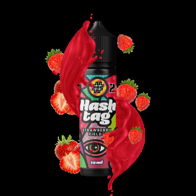 FLAVORSHOTS - HASHTAG -26 STRAWBERRY FIELDS 12/60 ML