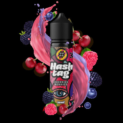 FLAVORSHOTS - HASHTAG -31 CHERRIES BERRIES 12/60 ML