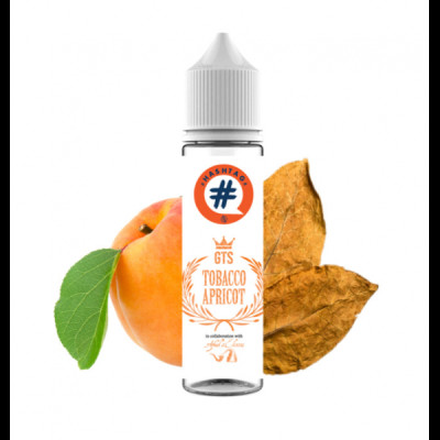 FLAVORSHOTS - HASHTAG GTS -TOBACCO APRICOT 12/60ML