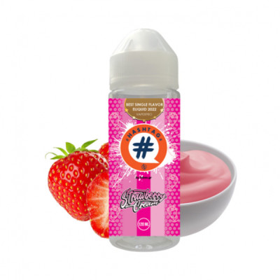 FLAVORSHOTS - HASHTAG -strawberry creamy 24/120ML