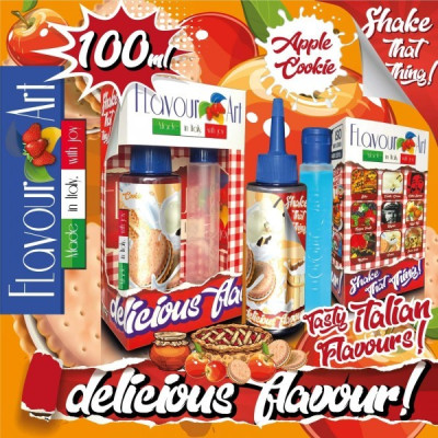 FlavourArt Shake&Vape Apple Cookie 100ml