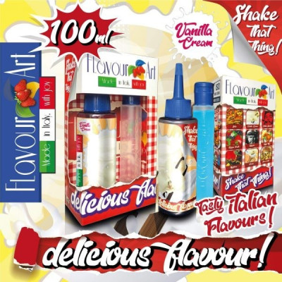 FlavourArt Shake&Vape Vanilla Cream 100ml