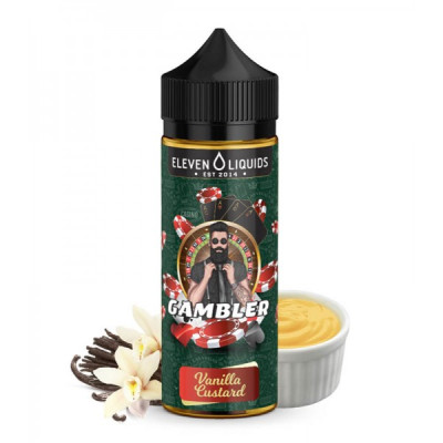 Gambler Flavour Shot Vanilla Custard  (120ML)
