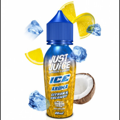 Just Juice Ice Citron & Coconut Flavour Shot   (60ML)