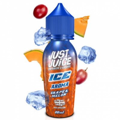 Just Juice Ice Grape & Melon Flavour Shot  (60ML)