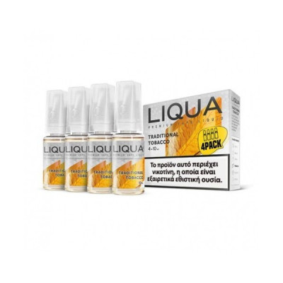Liqua Traditional Tobacco 4x10ml