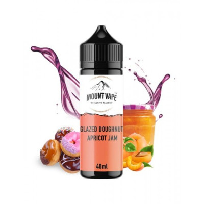 MOUNT VAPE GLAZED DOUGHNUT APRICOT JAM (120ML)