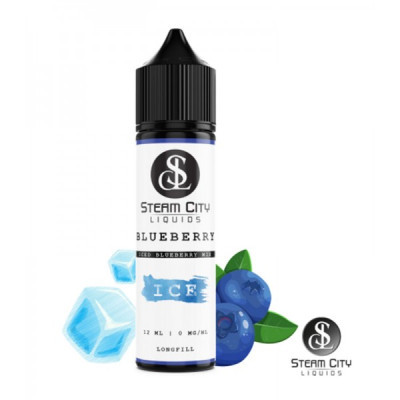 Steam City Flavour Shot Blueberry Ice (60ML)