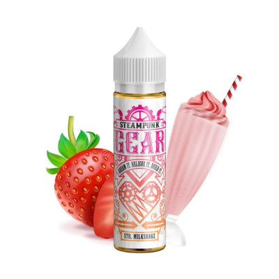 SteamPunk Flavor Shots Gear – Strawberry Milkshake