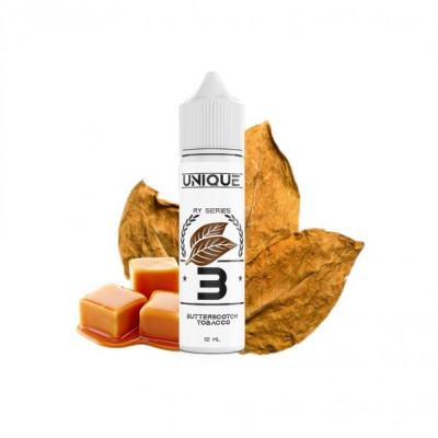 Unique No3 Butterscotch Tobacco Flavour Shot 60ml