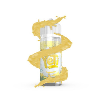 Yeti Iced Flavour Shot Banana 120ml