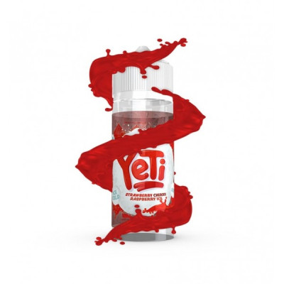 Yeti Iced Flavour Shot Strawberry Cherry Raspberry 120ml